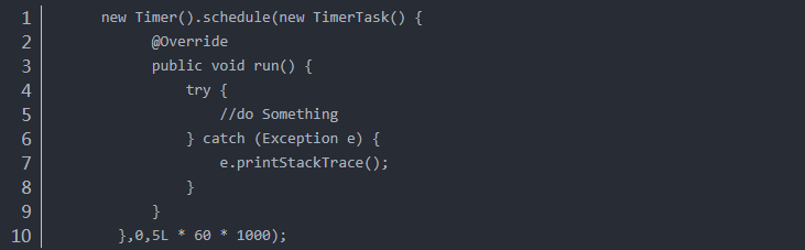 Java配置定时器，实现定时器的方法