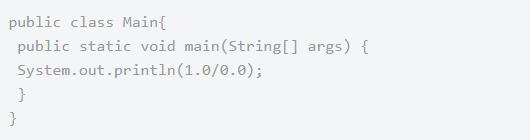Java基础学习：java浮点类型常量