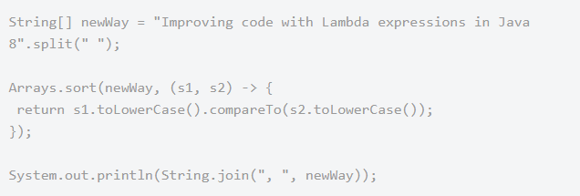 Java8新特性视频，lambda表达式