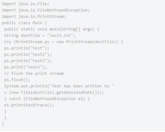 技术分享，Java输出流文件