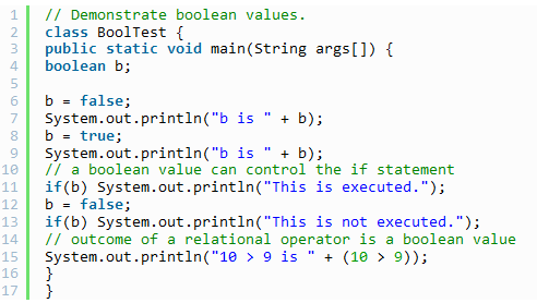 Java的布尔类型运算基本介绍
