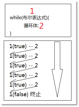 while循环执行顺序以及原理