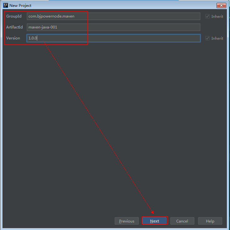 IDEA创建Maven Java工程